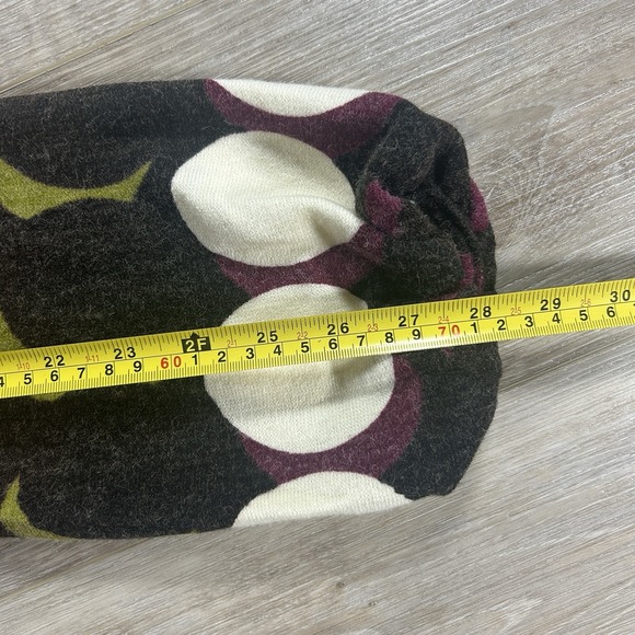 Anthropologie Aryeh Large Lightweight‎ Sweater Dress Abscract Retro Groovy Tie - Picture 12 of 13